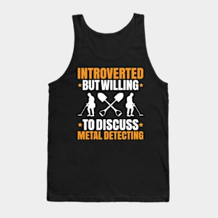 Detectorist Metal Detecting Metal Detector Tank Top